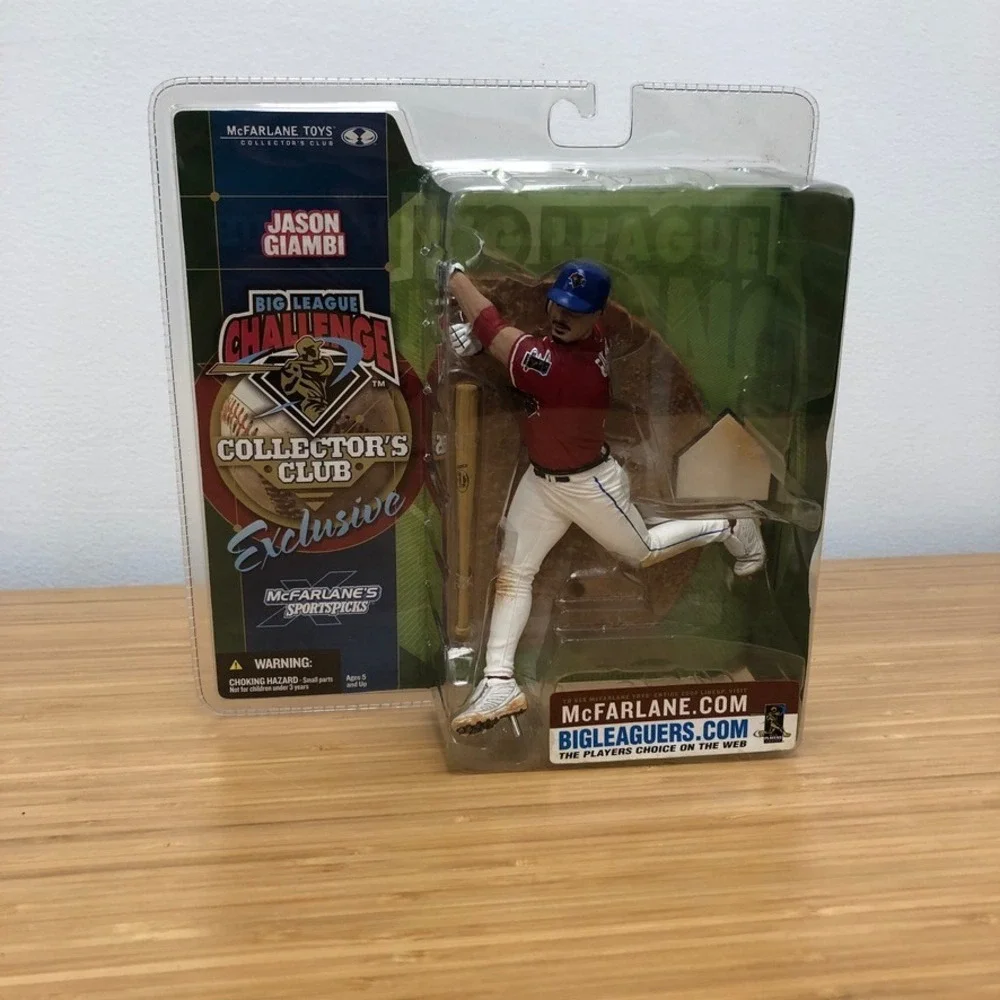 McFarlane Jason Giambi‎ Action Figure Unisex Kids Red Big League Challenge BLC